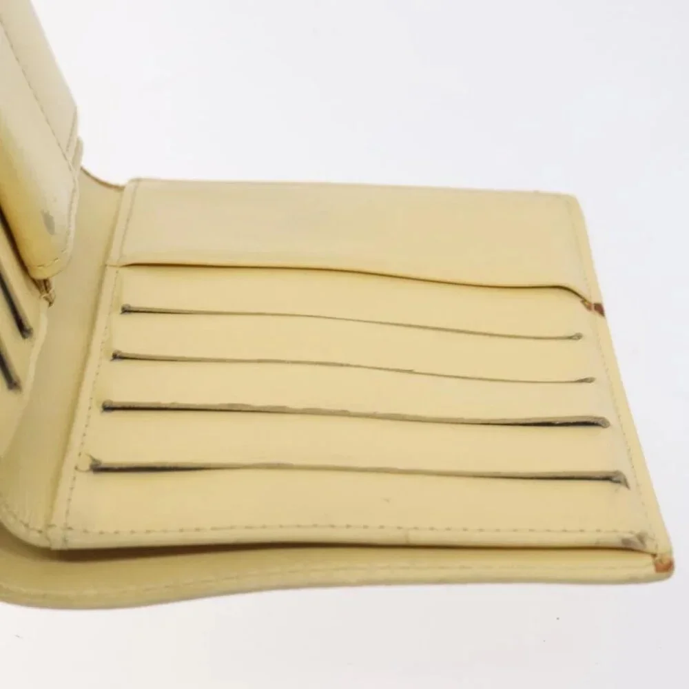 LOUIS VUITTON Epi Porte Monnaie Elastic Wallet Vanilla M6366A LV Auth 130577 - Picture 5 of 16